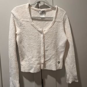 Chanel sweater / cardigan white size 4